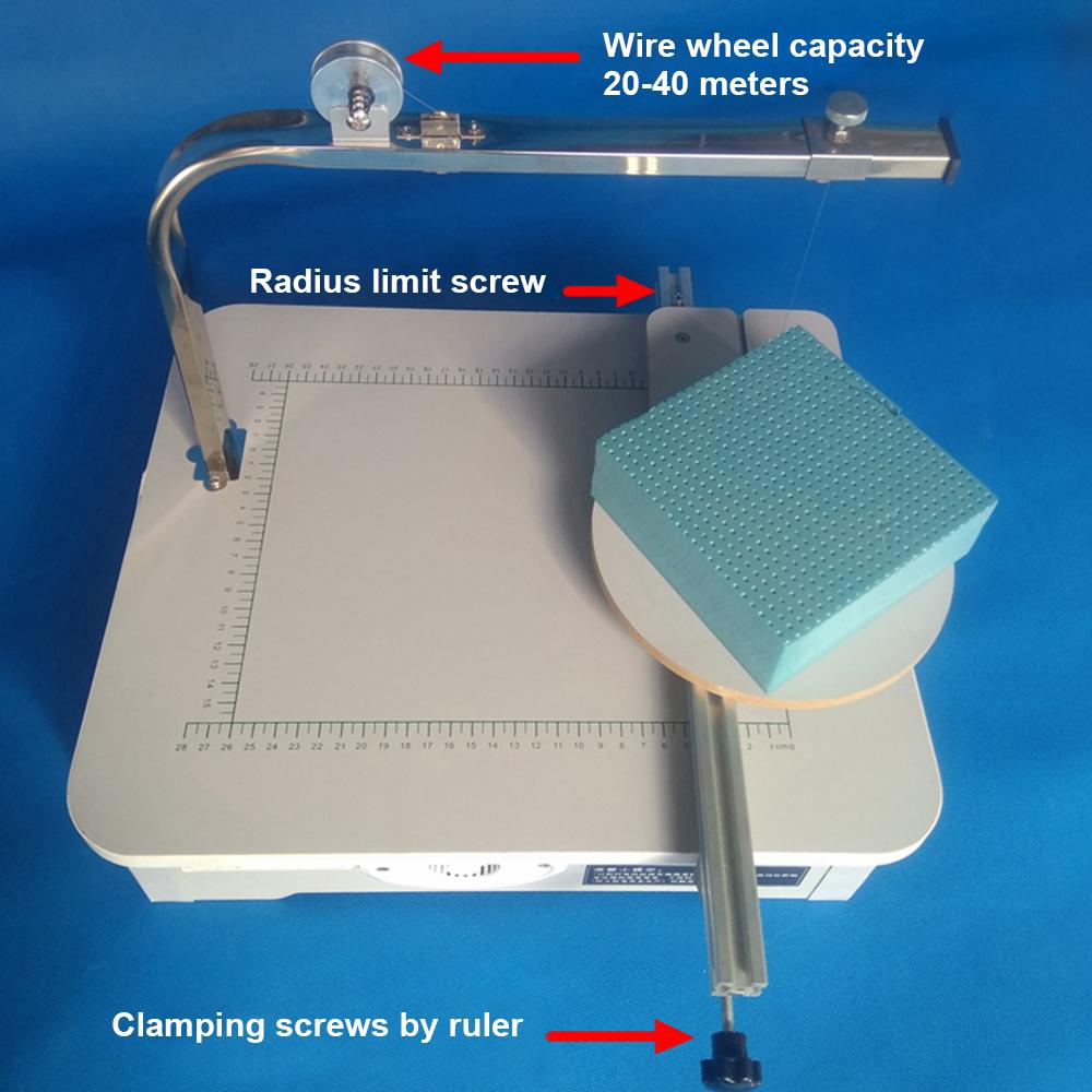 S403 Foam Cutting Machine Electric Hot Melt Machine Desktop Electric Durable Hot Cutting Machine for EPE Sponge Pearl Cotton KT
