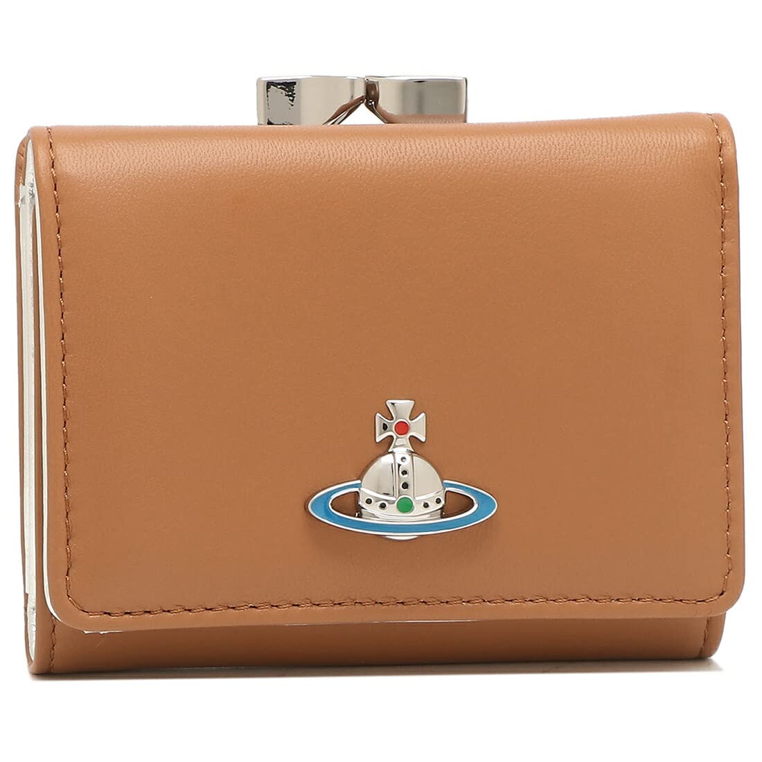 

Trifold Wallet Nappa Clasp Opening Brown 51010018 L001L D411 [Vivienne Westwood] Women s [Item]