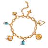 Yori Fashion Stainless Steel Stereoscopic Flower Metal Chic Bracelet Women Charm Golden Rust Proof Daily Jewelry Bijoux