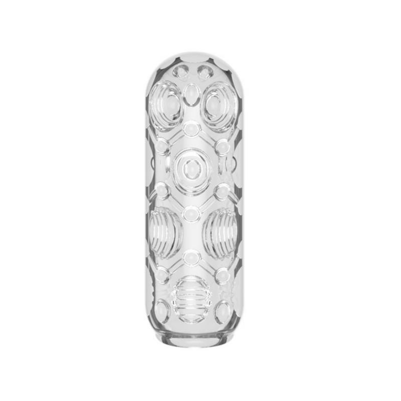 Male Masturbator Cup Soft Pussy Sex Toy Transparent Vagina Adult Endurance Exercise Adult supplies Vacuum Pocket Cup for Men