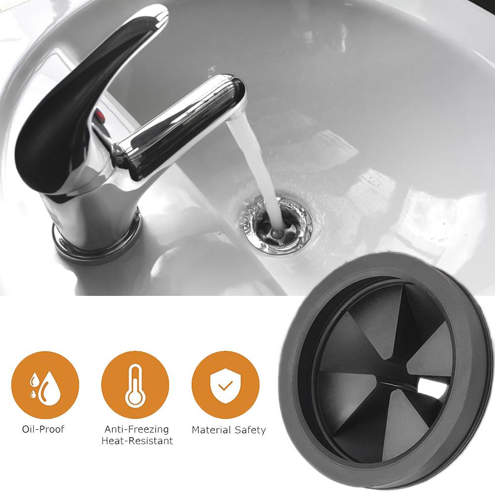2 Pack Garbage Disposal Splash Guard EPDM Rubber Sink Baffle 3 1 8in Food Waste Disposer Replacement Drain Splash Guard