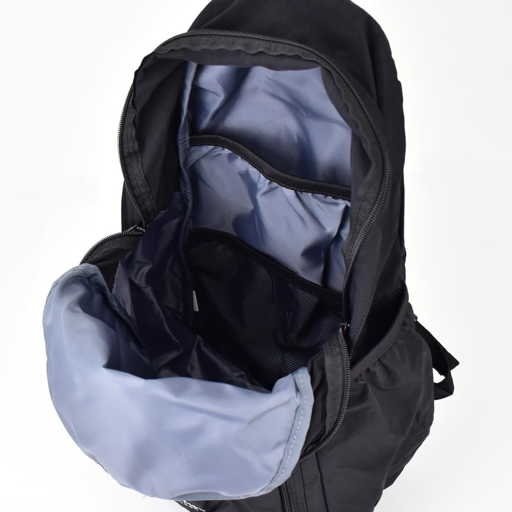Foldable Packable Backpack Snoopy Woodstock Black SPZ-3970
