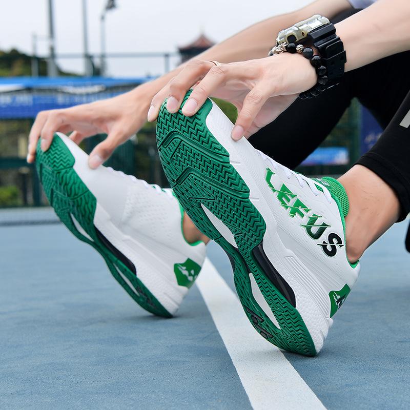 Brand LEFUS Unisex Training Competition Handball Professional Volleyball Shoes Non-slip Couple Big Size Wear Resistant Sneakers