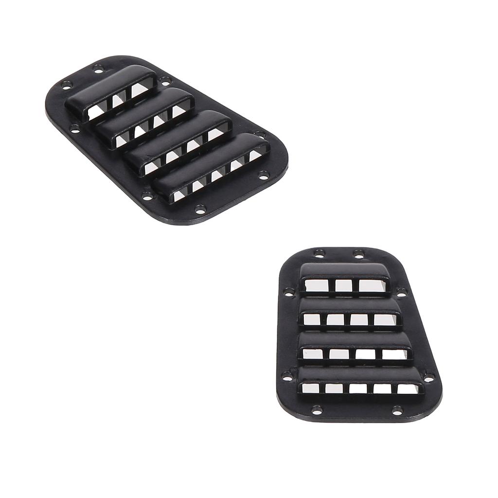 Compatible with Traxxas TRX-4 Simulation Decoration Front Lamp Guard Grille Door Hinge Intake