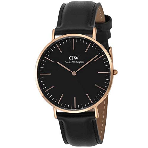 Daniel Wellington Classic Black Sheffield/Rose 40mm Men's Watch DW00100127