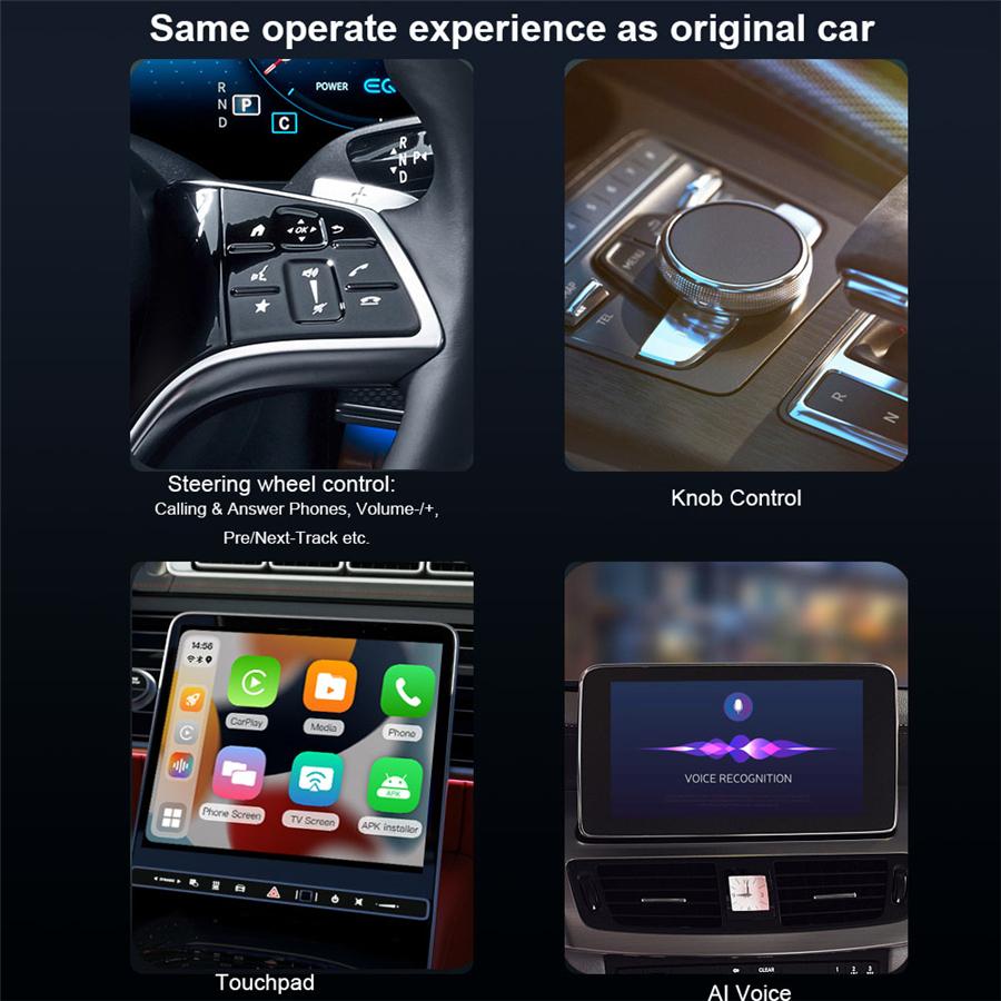 Android 11 For Carplay Ai Box Car Multimedia Player For Netflix Youtube 4G+128G