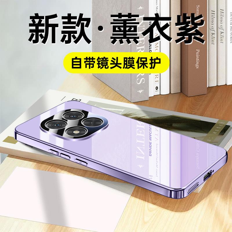 Applicable to Redmi note11pro mobile phone case note11 with its own lens film 11pro + ice crystal anti-drop protective case