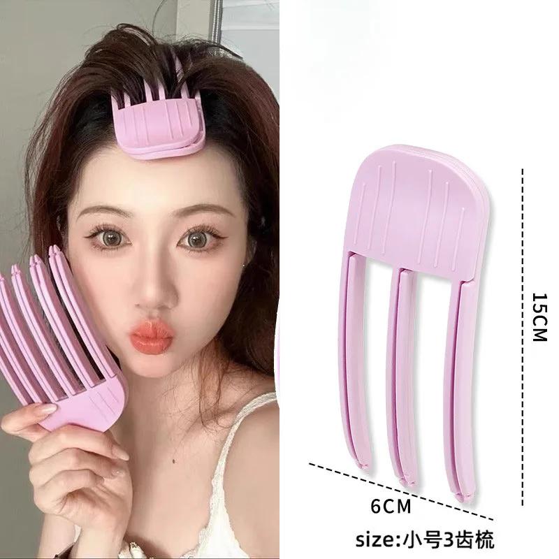 Women's Fluffy Hairpin Curling Bangs Volumizing Hair Clips Fixed Shape Volume Hair Roller Fashion Hair Accessories for Roots
