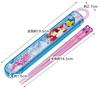 Skater Chopsticks Chopstick Box Set Lunch Box Antibacterial Treatment Boys Girls Easy To Open Sliding Type Made In Japan Disney Ariel 24 ABS2AMAG