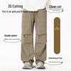 Herren Amerikanische Retro Lockere Passform Gerade Bein Cargo-Hose