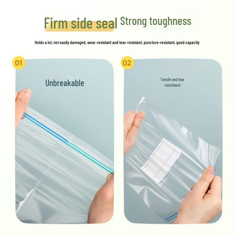 ZISIZ Food Grade Thickened Fresh-keeping Sealing Bags