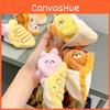 Plush Food Delightful Party Keychain Wallets Featuring Cute Pizza And Animal Styles
