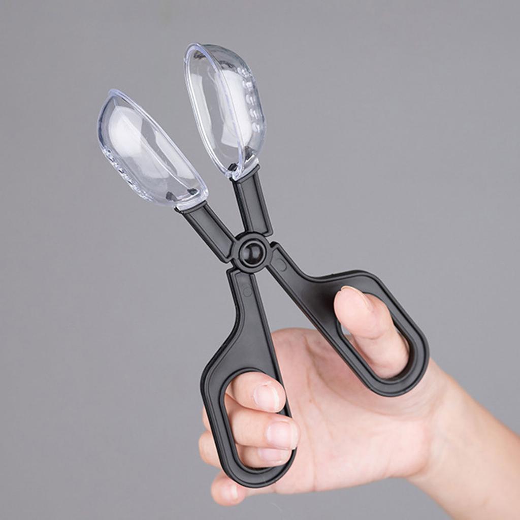 Reptiles Feeding Tongs Clamp Long NonSlip Catching Tool Stainless Steel for Safe Pet Food Handling