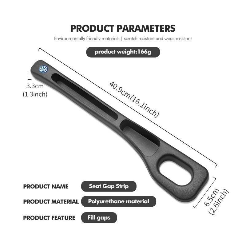 2026 Hot For Volkswagen VW Car Seat Gap Plug Filler Storage Phone Key Organizer Box For Volkswagen Golf 4 5 6 7 Polo Jetta Sagit