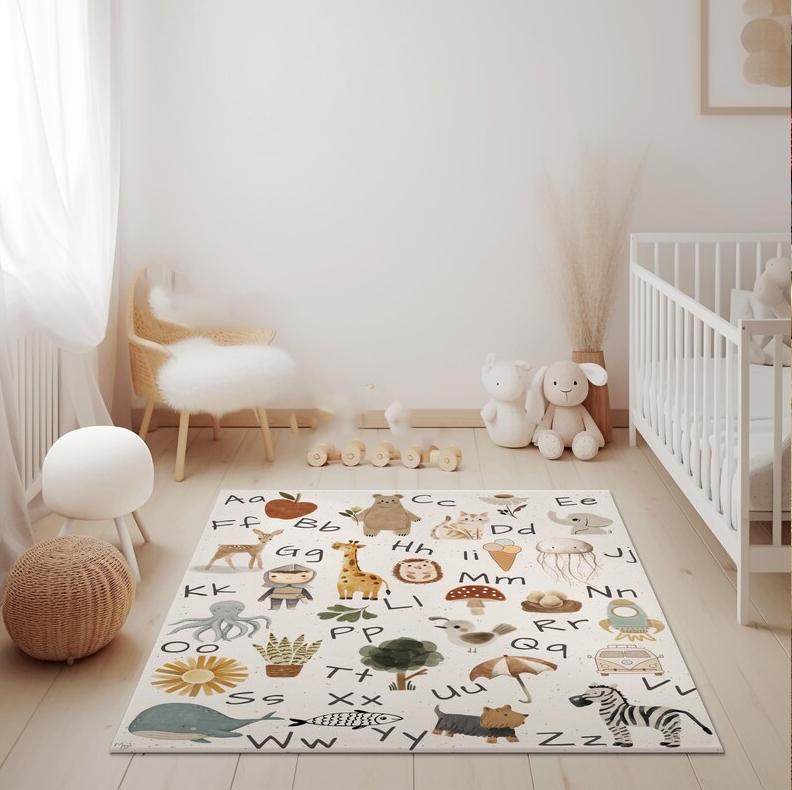 

Racetrack Lines Rug Race Car Road Mat Track Play Room Mat Race Track Carpet Home Decoration 40x60cm