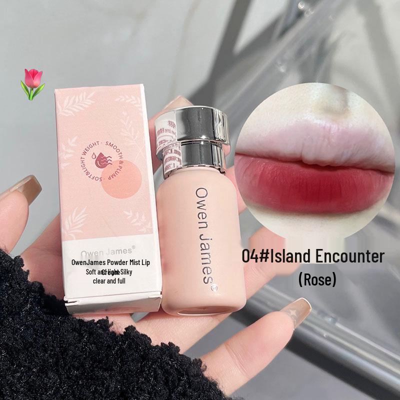 Owen James Little Pink Velvet Matte Long-Lasting Lip Mud Lipstick