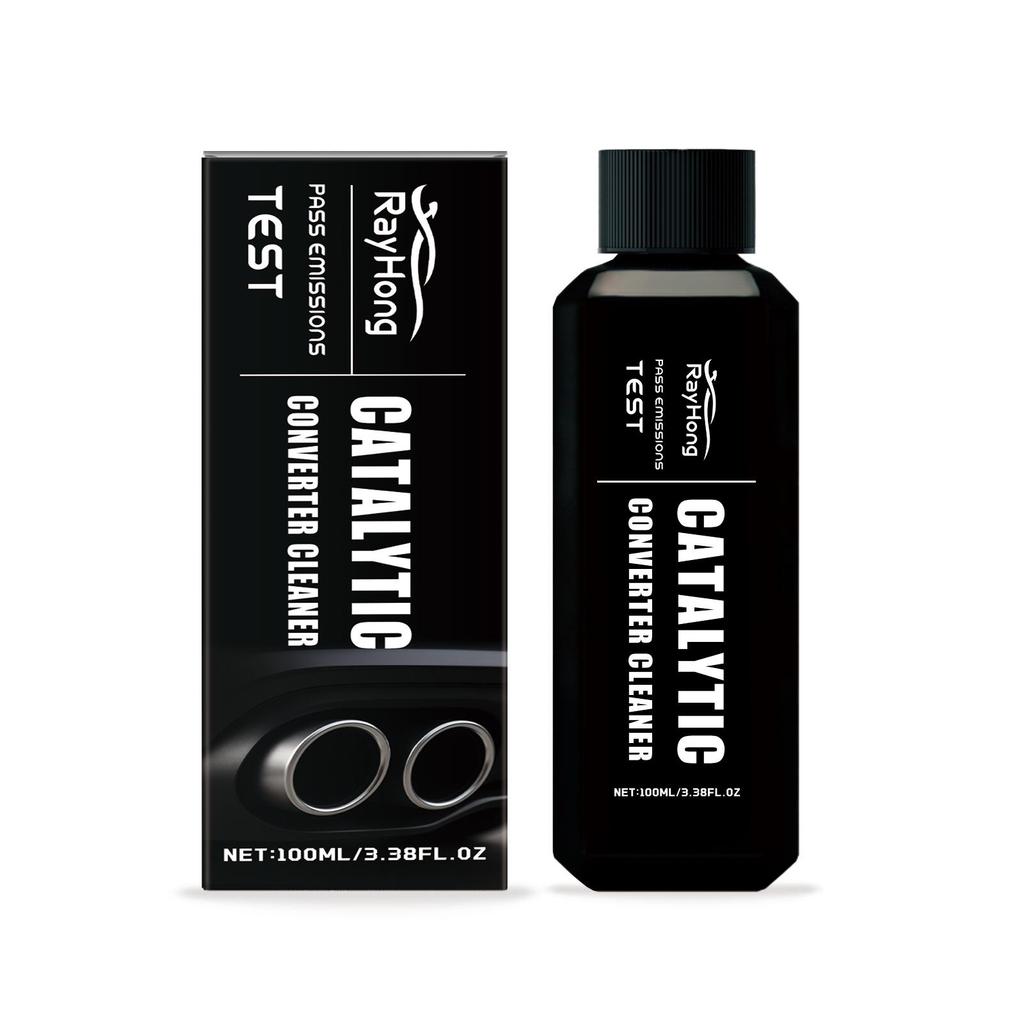 Rayhong Car Converter Cleaner, removes carbon deposits and exhaust without dismantling, engine cleaner 100ml