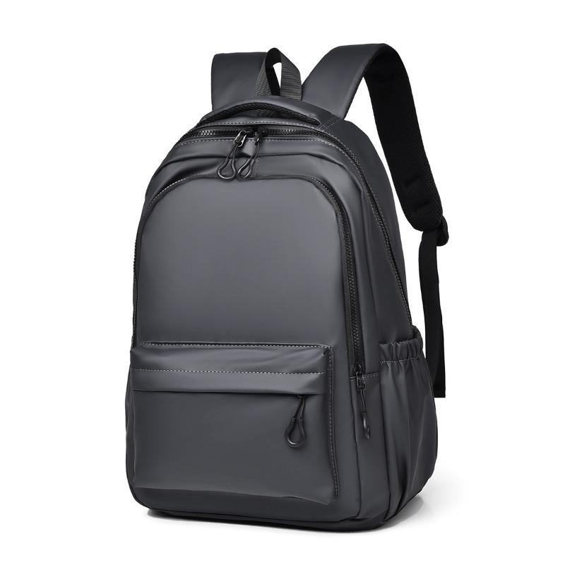 

Повседневный рюкзак Мужской простой компьютерный рюкзак Брызгозащищенный рюкзак большой вместимости для студентов Школьная сумка чёрный