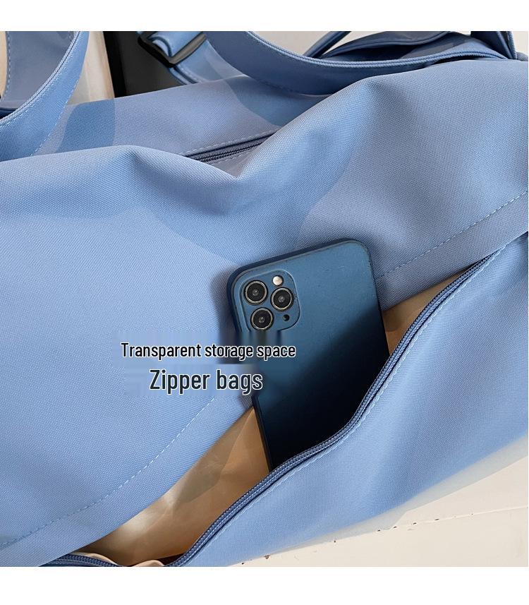 Travel Bag Large Capacity, Dry & Wet Separation, Lightweight Sports & Fitness Crossbody Bag for Short Trips