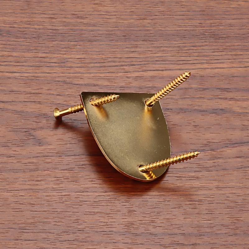 Metal Guitar Neck Plate 3 Hole Guitar Neck Joint Board Mounting Plate Durability