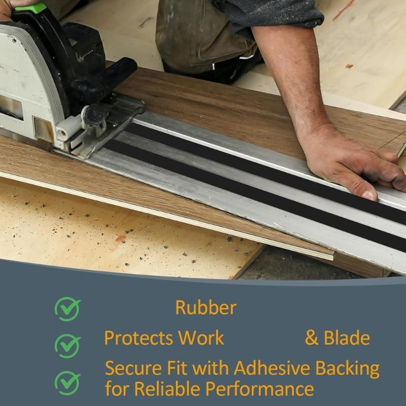 118In Guide Rails Splinter Guide Strips Protections Strips Durability Rubber Build Replacements For 1944194 Track Rails