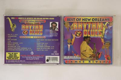 CD JAMES RIVERS Best Of New Orleans Rhythm Blues MG9009 MARDI GRAS 1994 US SoulFunk Gebraucht