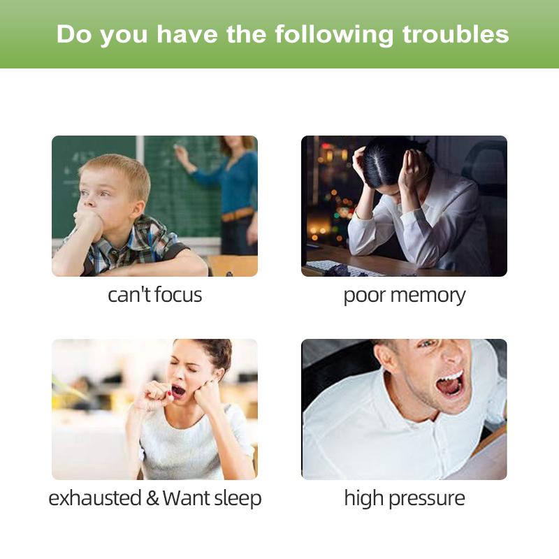 Ginkgo leaf, Brain Health Supplements, 120 Capsules