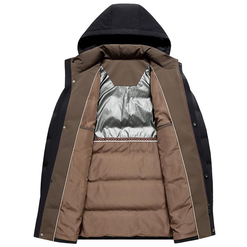 Daunenjacke Herren neue Winter Casual warme Daunenjacke