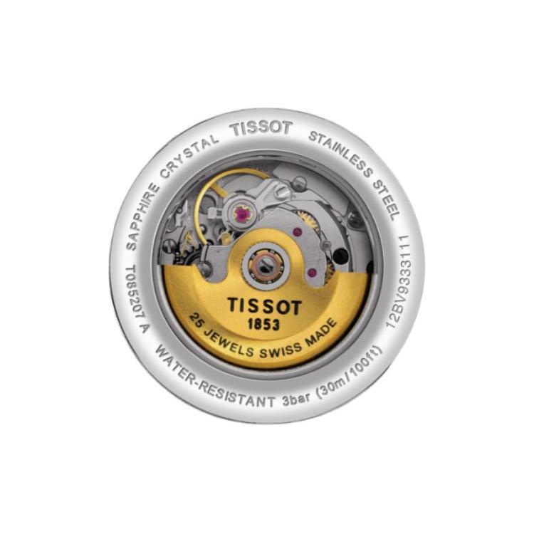 Tissot Kason Zen I Collection Mechanical Movement 30m Water Resistance Women's Watch 30mm Black Dial T085.207.11.051.00