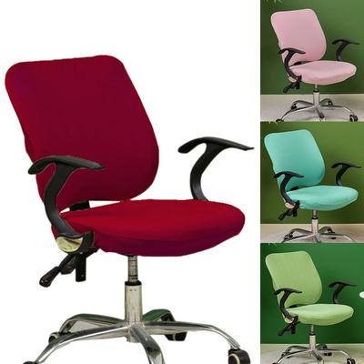 Elastic Universal Office Chair Cover Stretch Removable Protector Seat Slipcover Split