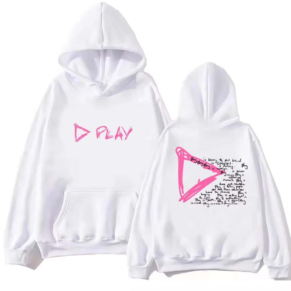 Ed Sheeran Play Album Men Women Fashion Hoodie 2 Sided Harajuku Pullover Tops Sweatshirt Fans Gift