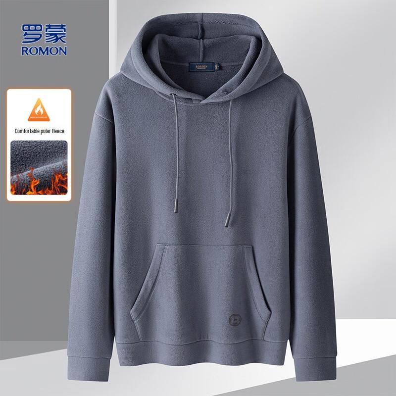 

ROMON Мужское двустороннее флисовое худи XL