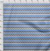 oneOone Cotton Flex Light Blue Fabric Chevron Craft Projects Decor Fabric Printed By The Yard 40 Inch