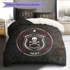 Orlando Pirates Pattern Bedding Quilt Set  Home Decoration  Gift (1 * duvet cover + 2 * pillowcase  without core)