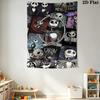Nightmare Before Emma'S Adventure Tapestry Background Cloth Fashion Print Background Cloth Wall Decoration Christmas Gift