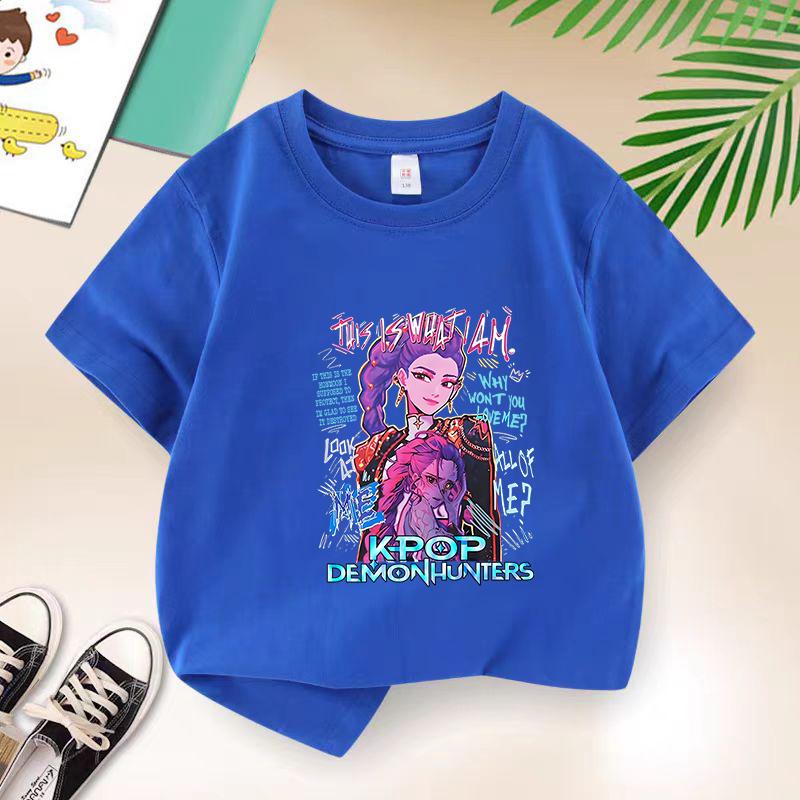 Kpop The Witch Hunt Team Turtle Planet Witch Hunter Group Short-Sleeve Peripheral Printed T-Shirt