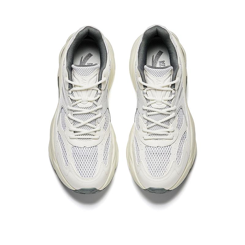 New Anta AT802 Low Top Casual Shoes Men's White Gray 912528802-1