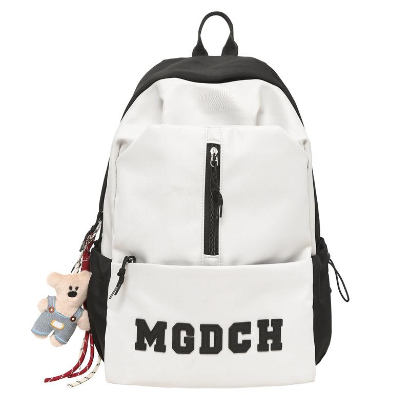 Schoolbag travel new trendy backpack women's large-capacity travel bag high school student college bag girls backpack commuter bag