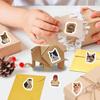 500Pcs Animal Cats Decorative Stickers for Scrapbooking Photo Album Self Adhesive Sealing Labels for Chritstmas Wedding