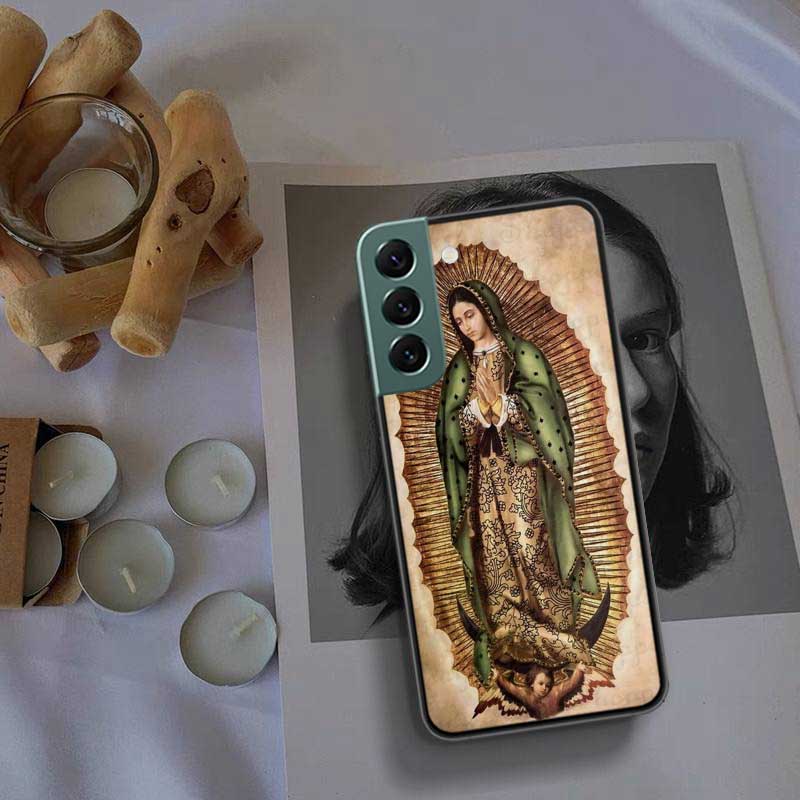 

Virgin De Guadalupe Virgen Mary Phone Case For Galaxy A55 A35 A25 A15 A03S A04S A05S Samsung A20E A30 A40 A50 A70 A71 A51 A41 A3 Samsung A21S