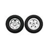High Strength Metal Hub Tire Set Improves Vehicle Stability And Crawlers Safety For MN82/82S/LC79 Model Enthusiasts