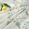 Round Tassel Embroidery Tablecloth Heavy Weight Cotton Linen Fabric Table Cover Kitchen Dining Restaurant Banquet Tabletop Decor