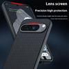 For Google Pixel 10 Pro XL Case Leather+PC Hard Phone Cover Carbon Fiber Texture