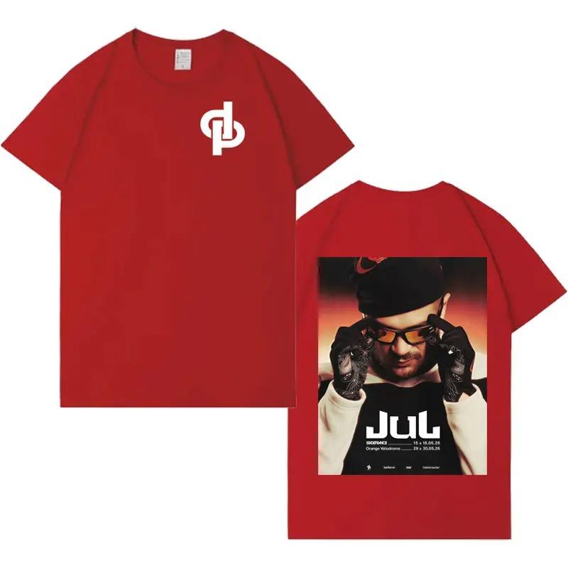 Rapper Jul Fashion TShirt Unisex HipHop Casual Short Sleeve Cotton Loose Comfortable TShirt Teen Unisex Women And Men Tshirt
