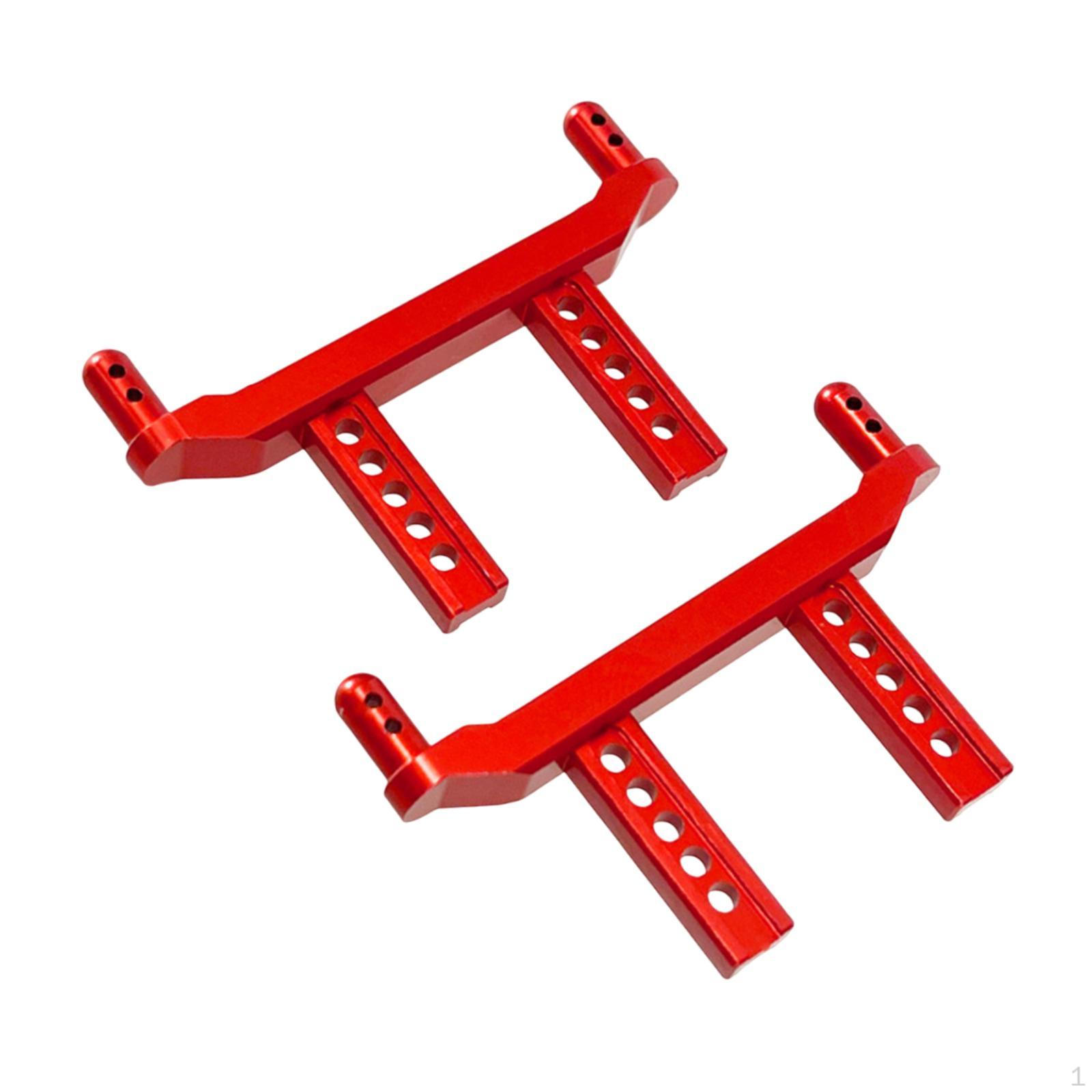 

2 Pieces 1/16 RC Body Post Mounts Spare Part Shell Holder Replacement for 16101 срібний
