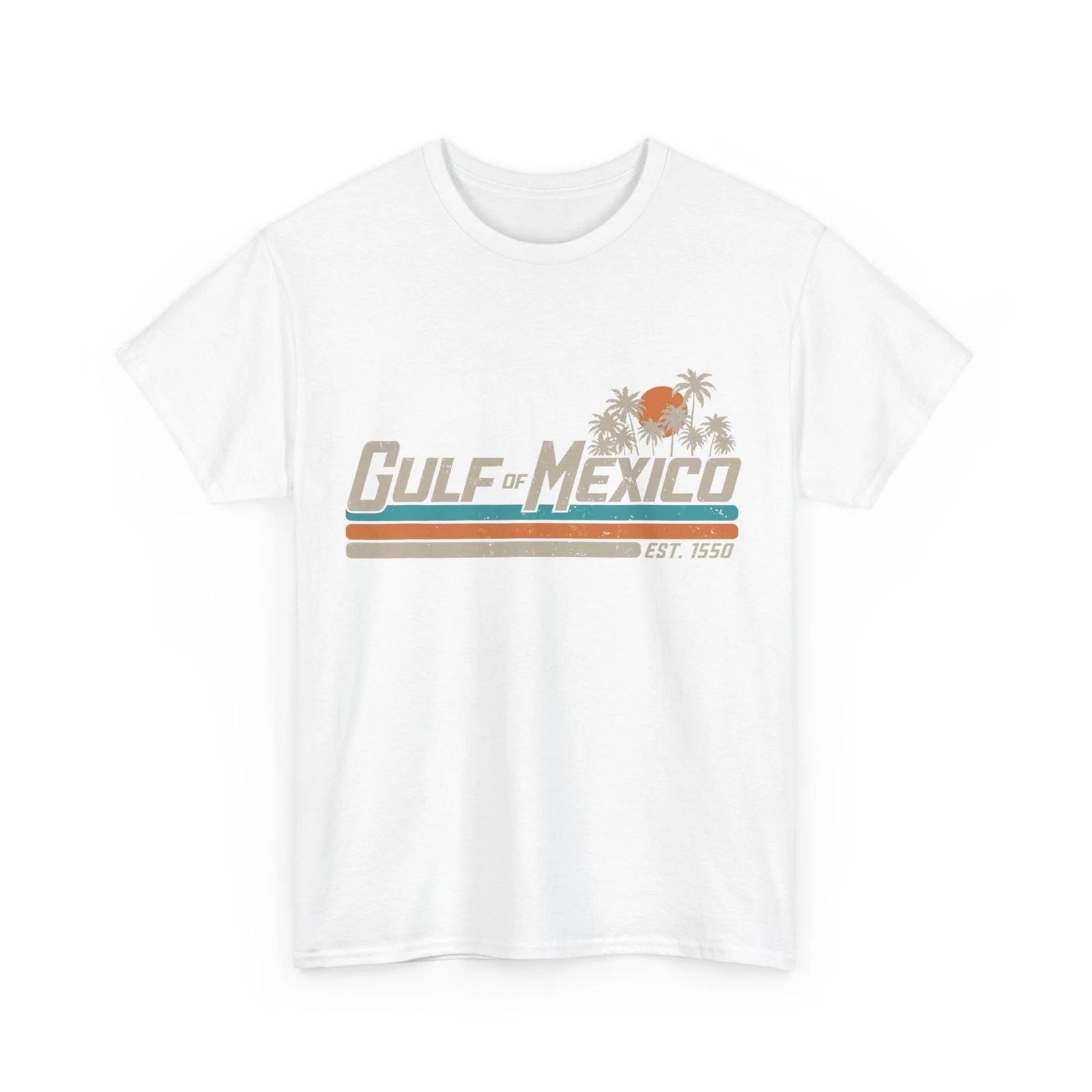 Gulf of Mexico Since 1550 Shirt, Gulf of Mexico Retro Vintage T shirt M