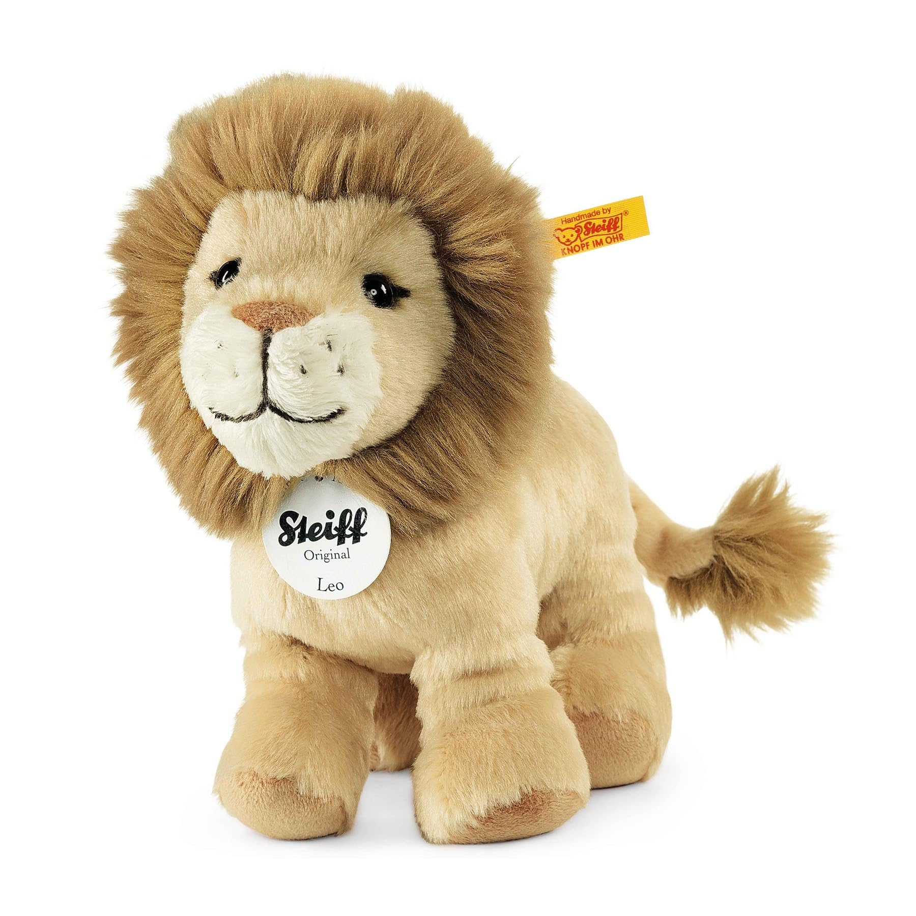 

Steiff Leo the Lion, 16cm, 066658 [Official Japanese Product]