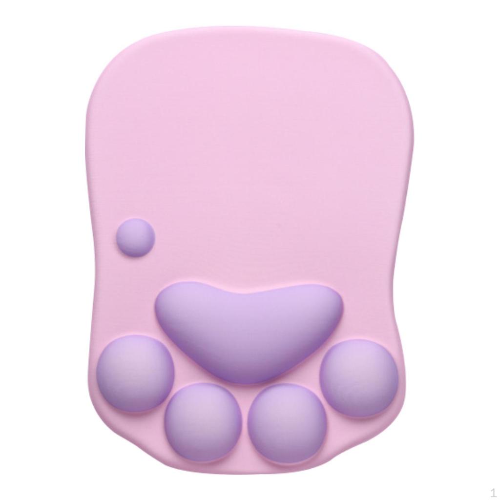 Gatito Paw Mouse Pad, Mat with Doll Support, Soft Desktop Decoration Beautiful Ergonomic