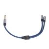 o Cable 6.35mm Male to Dual 3.5mm Female Fidelity Professional o Adapter Cord