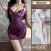 Man Want Sexy Lingerie Pajamas Women's Suit Sexy Transparent Lace Uniform Seduction Cosplay See-through Outfit 9235